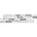 Lusso Carrara 07x10x07 Split-Face Marble Corner