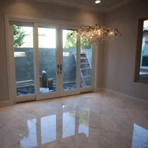 Lusso Carrara 12x24 Polished Marble Tile