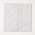 Lusso Carrara 12x24 Polished Marble Tile close-up