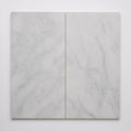 Lusso Carrara 12x24 Sandblasted Marble Paver close-up