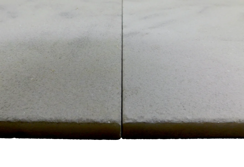 Lusso Carrara 12x24 Sandblasted Marble Paver