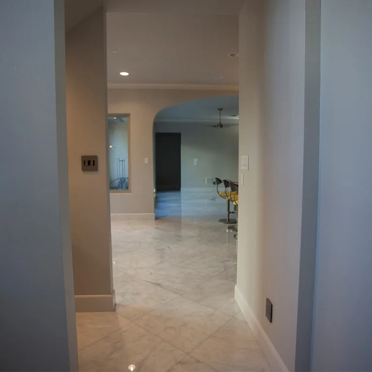 Lusso Carrara 24x24 Polished Marble Tile