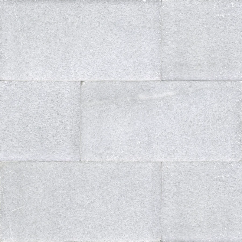 Lusso Carrara 3x6 Tumbled Marble Tile