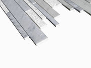 Lusso Carrara 6x24 Split-Face Marble Ledger Stone