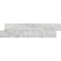 Lusso Carrara 07x10x07 Split-Face Marble Corner