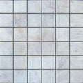 Lusso Carrara Deco Strips Stacked Various Finish Marble Mosaic Tile