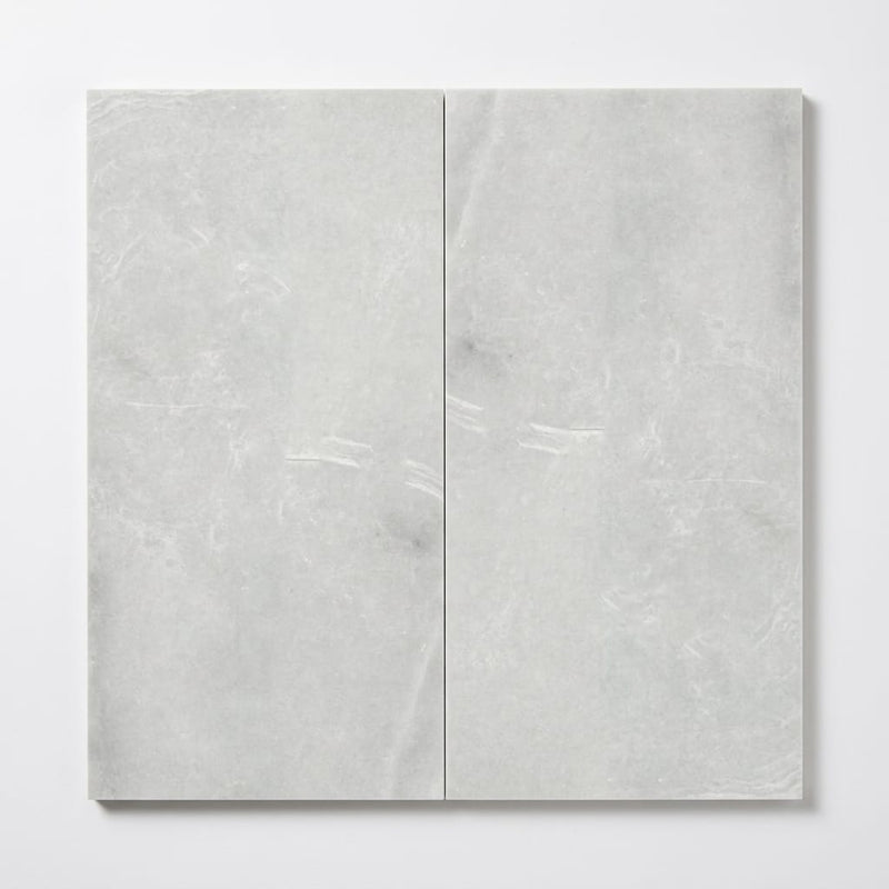 Lusso Carrara Marble Tile 12x24 Polished close-up