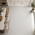 Lusso Carrara Marble Tile 24x24 Honed — Kitchen floor