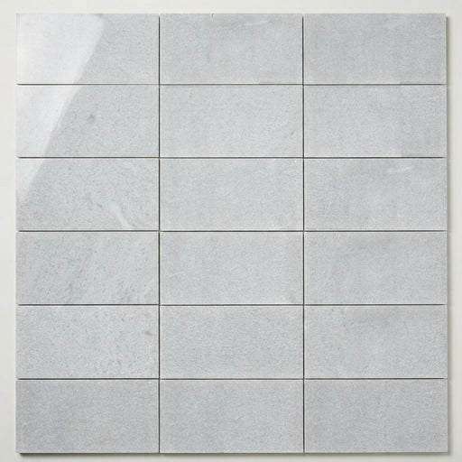 Lusso Carrara Marble Tile 3x6 Polished close-up