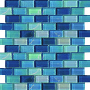 Lux AquaStGeorge Irregular Glass Mosaic Tile