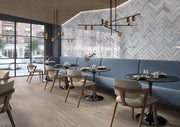 Lux Azul 03x10 Porcelain Waterline Tile