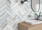 Lux Azul 03x10 Porcelain Waterline Tile