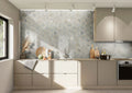 Luxor Kona Gold Pattern 0.31 Inch Glass Stone Blend Metal Mosaic Tile