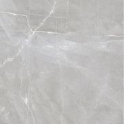 Luxury Amani Grey 24x24 Matte Marble Look Porcelain Tile