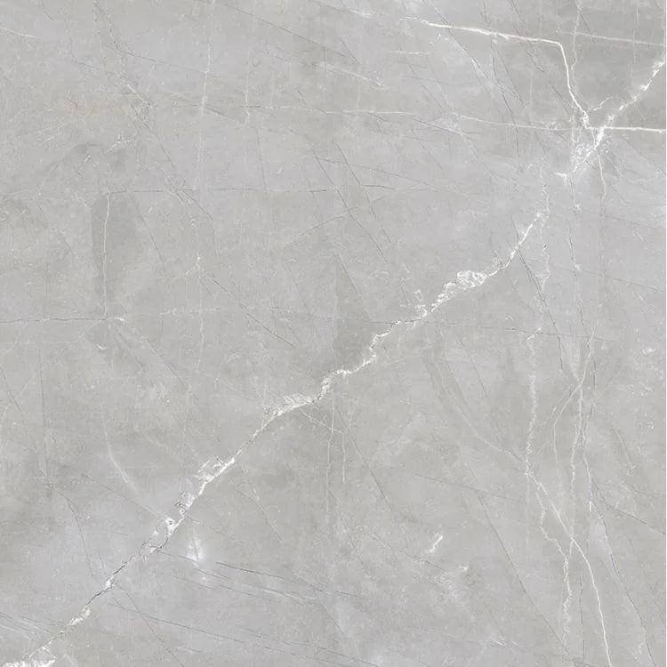 Luxury Amani Grey 24x24 Matte Marble Look Porcelain Tile