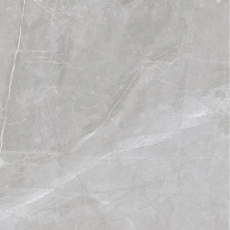 Luxury Amani Grey 24x24 Matte Marble Look Porcelain Tile