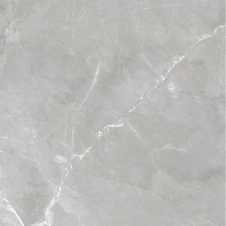 Luxury Amani Grey 24x24 Matte Marble Look Porcelain Tile