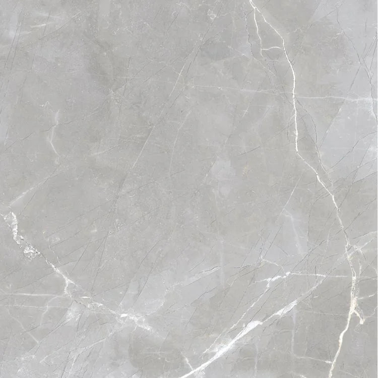 Luxury Amani Grey 24x24 Matte Marble Look Porcelain Tile