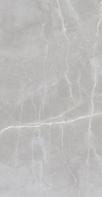 Luxury Amani Grey 24x48 Matte Marble Look Porcelain Tile