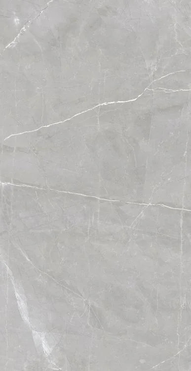 Luxury Amani Grey 24x48 Matte Marble Look Porcelain Tile