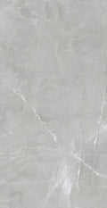 Luxury Amani Grey 24x48 Matte Marble Look Porcelain Tile