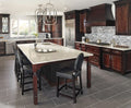 M Series Alaska Gray 4.5x9 Corner Splitface Mini Stacked Quartzite Ledger Stone