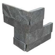 M Series Premium Black 4.5x16 Mini Splitface Granite Ledger Stone