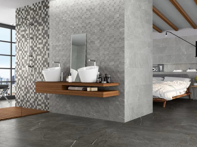 Madison Argent 12x24 Porcelain Tile