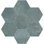 Magnet Exa Petrol 5.9x6.7 Hexagon Porcelain Tile