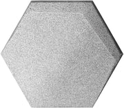 Magnet Sugar Silver 5.9x6.7 Hexagon Matte Porcelain Tile