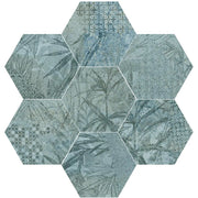 Magnet Tropic Mint 5.9x6.7 Hexagon Matte Ceramic Tile