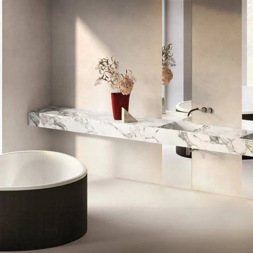 Magnifica Encore Arabescato Grey 126x60 Honed Quartzite Slab