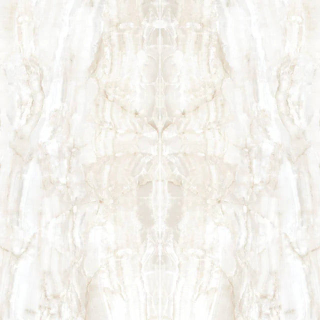 Magnifica Encore Crystal Onyx 126x60 12mm Satin Bookmatch Porcelain Slab