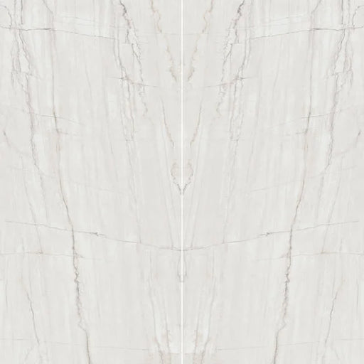 Magnifica Encore Mont Blanc 126x63 12mm Luxury Bookmatch Satin Quartz 3D Slab