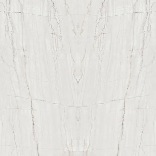 Magnifica Encore Mont Blanc 63x126 12mm Luxury Bookmatch Polished Marble Slab