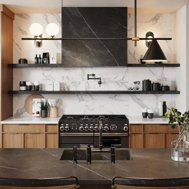 Magnifica Encore Pietra Grey 126x60 12mm Honed Marble Slab