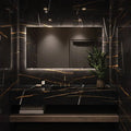 Magnifica Encore Sahara Noir Luxury Bookmatch 63x126 Satin 12mm Porcelain Slab