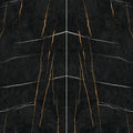 Magnifica Encore Sahara Noir Luxury Bookmatch 63x126 Satin 12mm Porcelain Slab