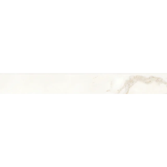 Magnifica ERA Calacatta Oro 24x3 8mm Bullnose Polished Porcelain Trim