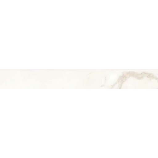 Magnifica ERA Calacatta Oro 24x3 8mm Bullnose Polished Porcelain Trim