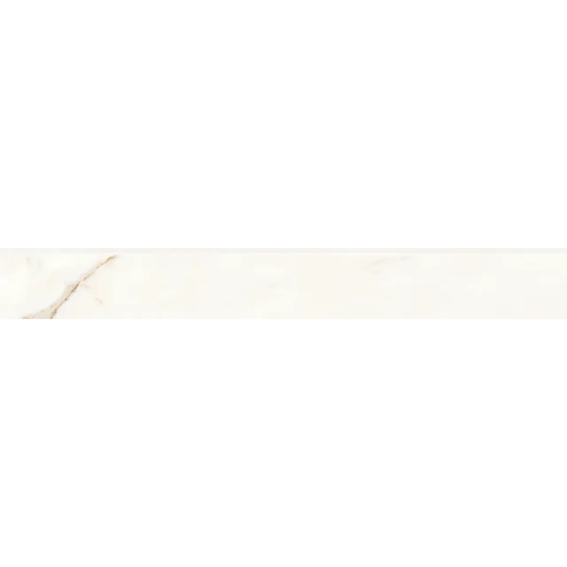 Magnifica ERA Calacatta Oro 3x24 Bullnose Honed Porcelain Trim 8mm
