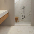 Magnifica ERA Calacatta Oro 12x12 4x4 Polished 8mm Marble Mosaic