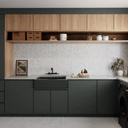 Magnifica ERA Calacatta Super White 12x12 8mm 1x4 Herringbone Honed Glass Mosaic