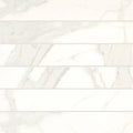 Magnifica ERA Calacatta Super White 24x4 8mm Polished Ceramic Tile