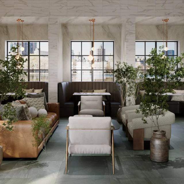 Magnifica ERA Calacatta Super White 24x4 8mm Honed Field Ceramic Tile