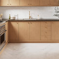 Magnifica ERA Luxe White 8mm 1x4 Herringbone Honed 12x12 Glass Mosaic