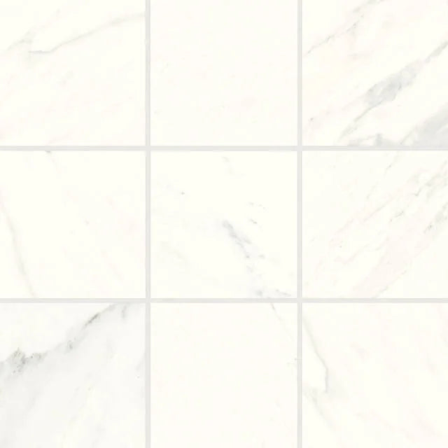 Magnifica ERA Luxe White 12x12 Honed Porcelain Mosaic
