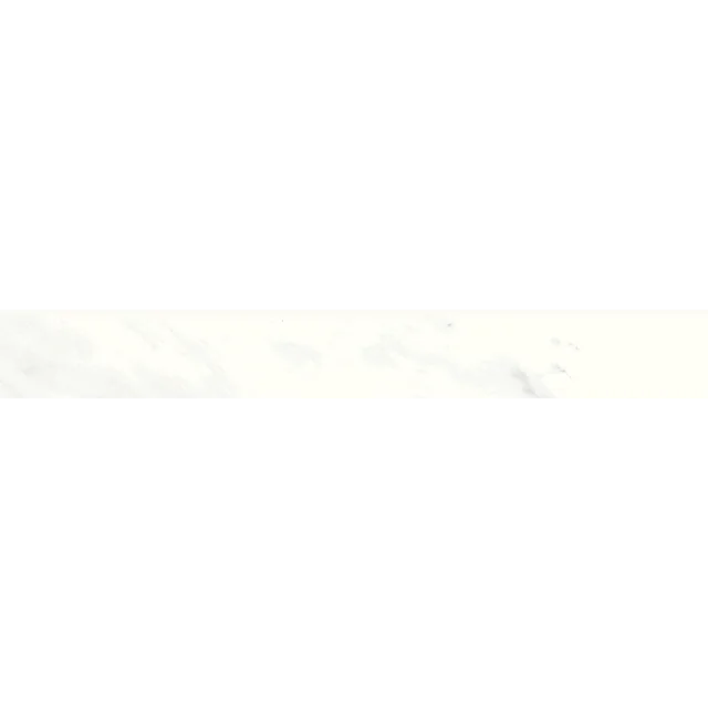 Magnifica ERA Luxe White 24x3 Bullnose Honed Porcelain Trim