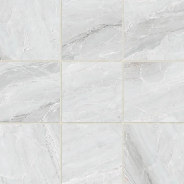 Magnifica ERA Pietra Bianca 12x12 4x4 Honed 8mm Marble Mosaic