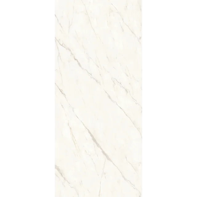 Magnifica Fusion Calacatta Oro 86x30.63 Honed 6mm Porcelain Shower Panel